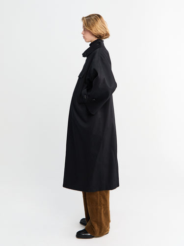 AF Agger - Water Resistant Coat in Black