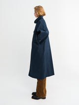 AF Agger - Water Resistant Coat in Navy