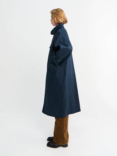 AF Agger - Water Resistant Coat in Navy