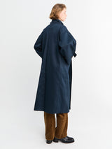AF Agger - Water Resistant Coat in Navy