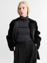 AF Agger - Shearling Coat in Black