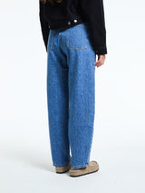 AF Agger - Barrel Jeans in Washed Blue