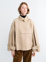 AF Agger - Water Resistant Jacket in Cool Beige
