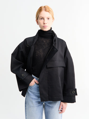 AF Agger - Water Resistant Jacket in Black