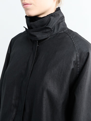 AF Agger - Oilskin Jacket in Black