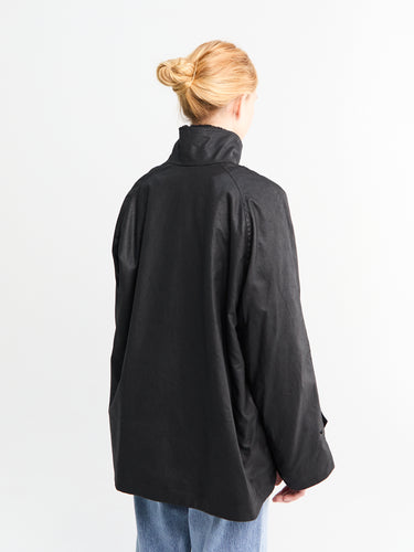 AF Agger - Oilskin Jacket in Black