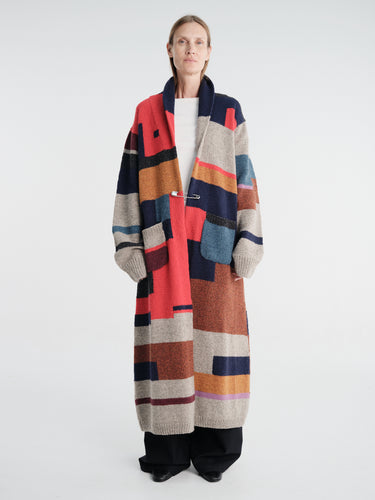 AF Agger - Handknit Cardigan in Mixed