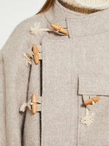 AF Agger - Klippan Boiled Wool Jacket in Beige