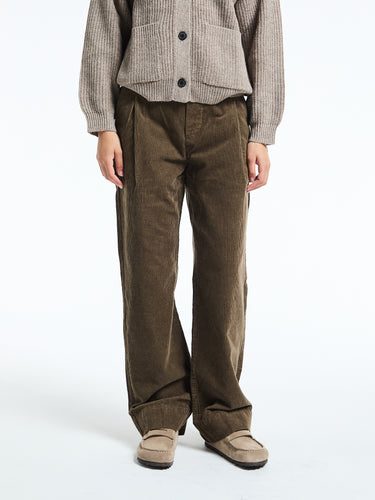 Aiayu - Billy Pants Corduroy in Bark