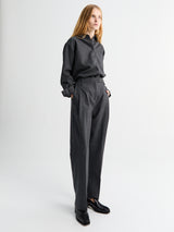 Aiayu - Balder Pants Fine Wool in Dark Grey