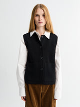Aiayu - Elva Vest in Black