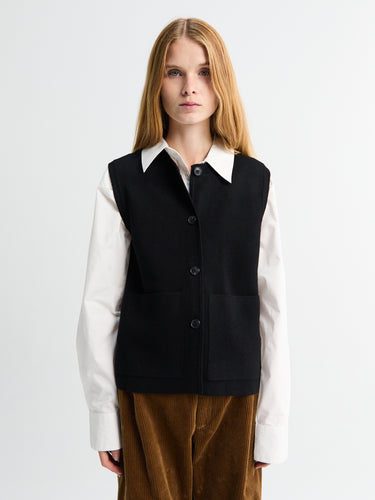 Aiayu - Elva Vest in Black