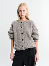 Aiayu - Sierra Cardigan in Pure Grey