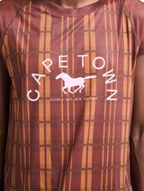 Alex Zono - Stoy Exclusive Cape Town Marathon Vest in Brown