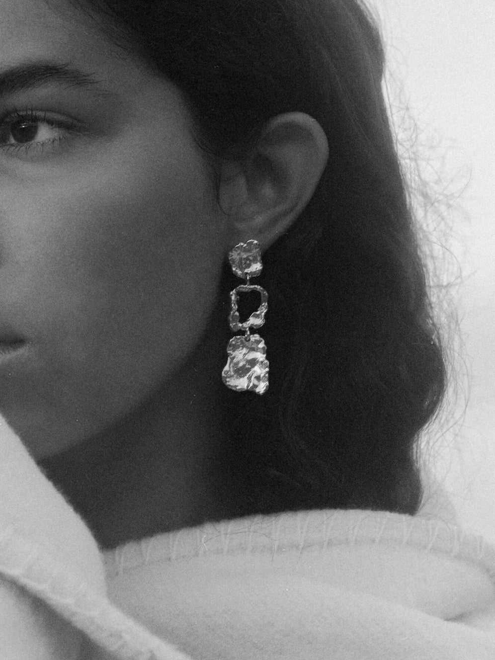 Alma Earring in Silver