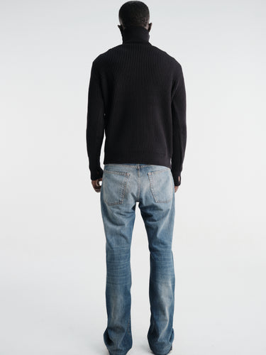 Andersen-Andersen - Navy Turtleneck in Black
