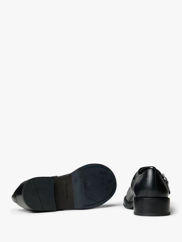 Ann Demeulemeester - Rafan Derby With Buckle Nappa Calf Skin in Black