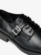Ann Demeulemeester - Rafan Derby With Buckle Nappa Calf Skin in Black