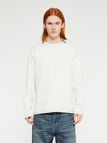 Another Aspect - Another T-Shirt 3.0 in White and Brown