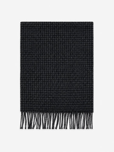 Another Aspect - Another Scarf 1.0 in Grey Houndstooth