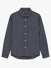 Another Aspect - Another Shirt 4.0 Japan in Blue and White Check