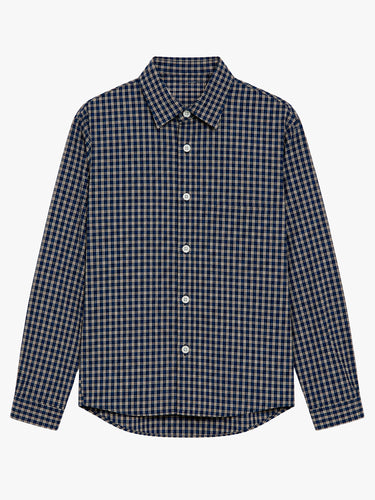 Another Aspect - Another Shirt 4.0 Japan in Blue and White Check