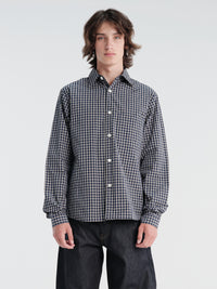 Another Aspect - Another Shirt 4.0 Japan in Blue and White Check