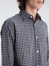 Another Aspect - Another Shirt 4.0 Japan in Blue and White Check
