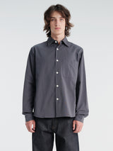 Another Aspect - Another Shirt 4.0 Japan in Small Dark Grey Stripe