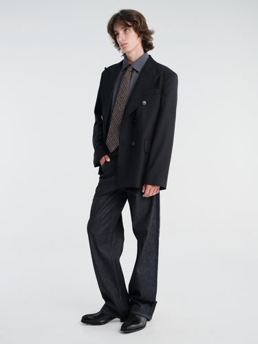 Another Aspect - Another Shirt 4.0 Japan in Small Dark Grey Stripe