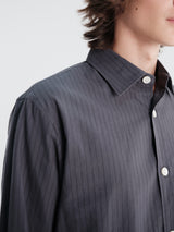 Another Aspect - Another Shirt 4.0 Japan in Small Dark Grey Stripe