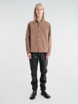 Another Aspect - Another Shirt 4.0 in Brown Check