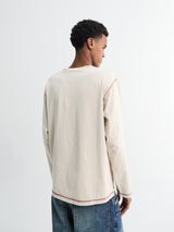 Another Aspect - ANOTHER T-Shirt 3.0 in Grey and Burnt Red