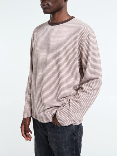 Another Aspect - Another T-Shirt 3.0 in Chairo Aka Stripe