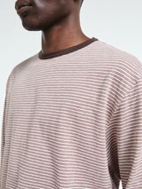 Another Aspect - Another T-Shirt 3.0 in Chairo Aka Stripe