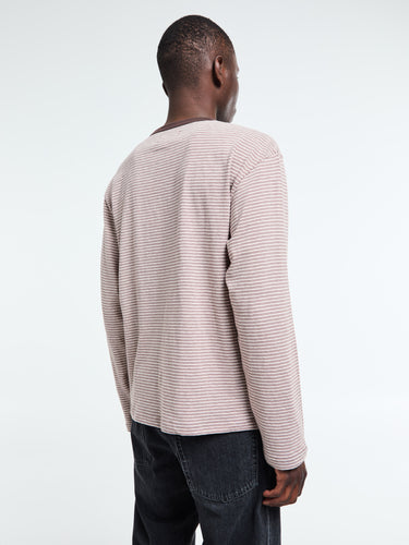 Another Aspect - Another T-Shirt 3.0 in Chairo Aka Stripe