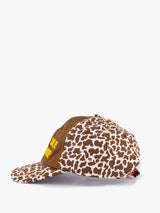 Alex Zono - Dance Like A Runner Cow Print Dad Hat in Brown