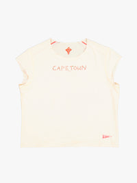 Alex Zono - Sky Crop T-shirt in White