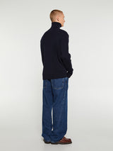 Andersen-Andersen - Navy Turtleneck in Navy