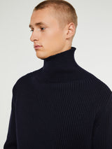 Andersen-Andersen - Navy Turtleneck in Navy