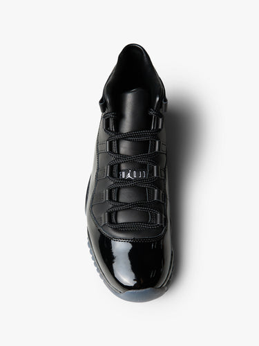 Nike - Air Jordan 17 x CDG Homme Plus Low Sneakers in Black Metallic Silver