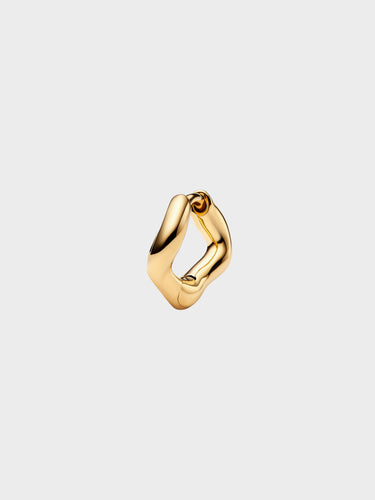 Maria Black - Anil 6 Huggie Earring with Gold Plating