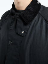 Barbour - Mod Exmoor Wax Jacket in Black