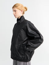 Barbour - Barbour Blouson Transport Wax Jacket in Black