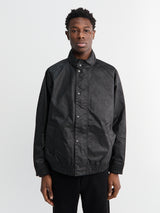 Barbour - Barbour Blouson Transport Wax Jacket in Black