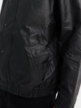 Barbour - Barbour Blouson Transport Wax Jacket in Black