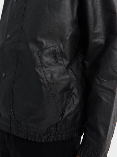 Barbour - Barbour Blouson Transport Wax Jacket in Black