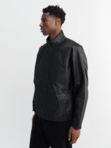 Barbour - Barbour Blouson Transport Wax Jacket in Black