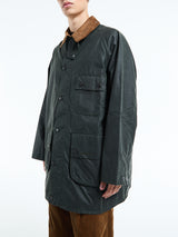 Barbour - OS Solway Wax Jacket in Sage