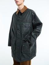 Barbour - OS Solway Wax Jacket in Sage